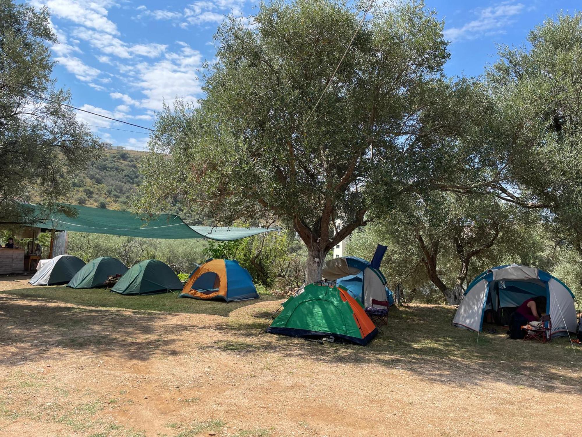 Olive Camping Himarë Eksteriør billede